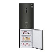 LG Lodówko-zamrażarka LG V+ | 1,86m | czarna | DoorCooling+™ | Total No Frost | 36db | LinearCooling™ | 341 L | GBF61BLHMN, GBF61BLHMN