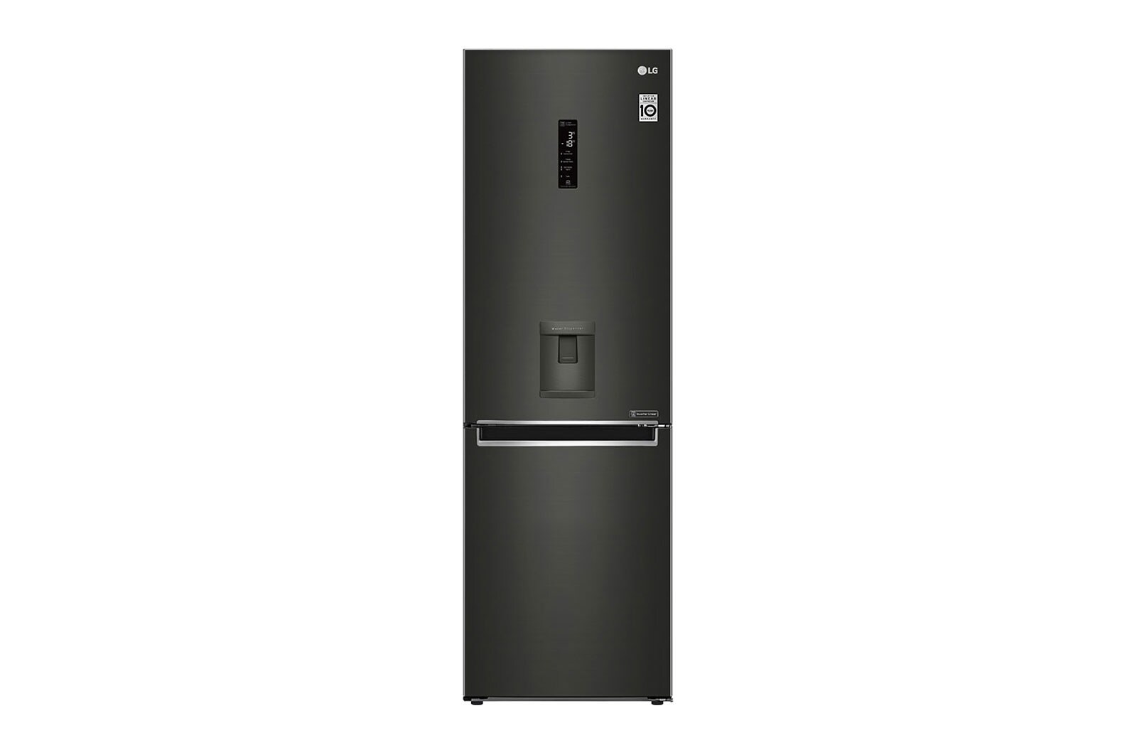 LG Lodówko-zamrażarka LG V+ | 1,86m | czarna | DoorCooling+™ | Total No Frost | 36db | LinearCooling™ | 341 L | GBF61BLHMN, GBF61BLHMN