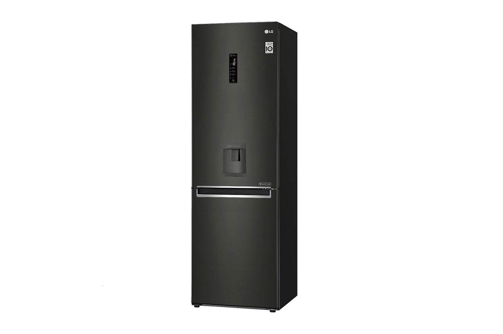 LG Lodówko-zamrażarka LG V+ | 1,86m | czarna | DoorCooling+™ | Total No Frost | 36db | LinearCooling™ | 341 L | GBF61BLHMN, GBF61BLHMN