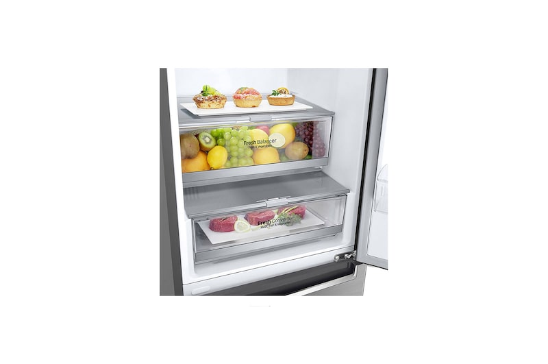 LG Lodówko-zamrażarka LG V+ 2,03m ThinQ GBF72PZDMN, GBF72PZDMN