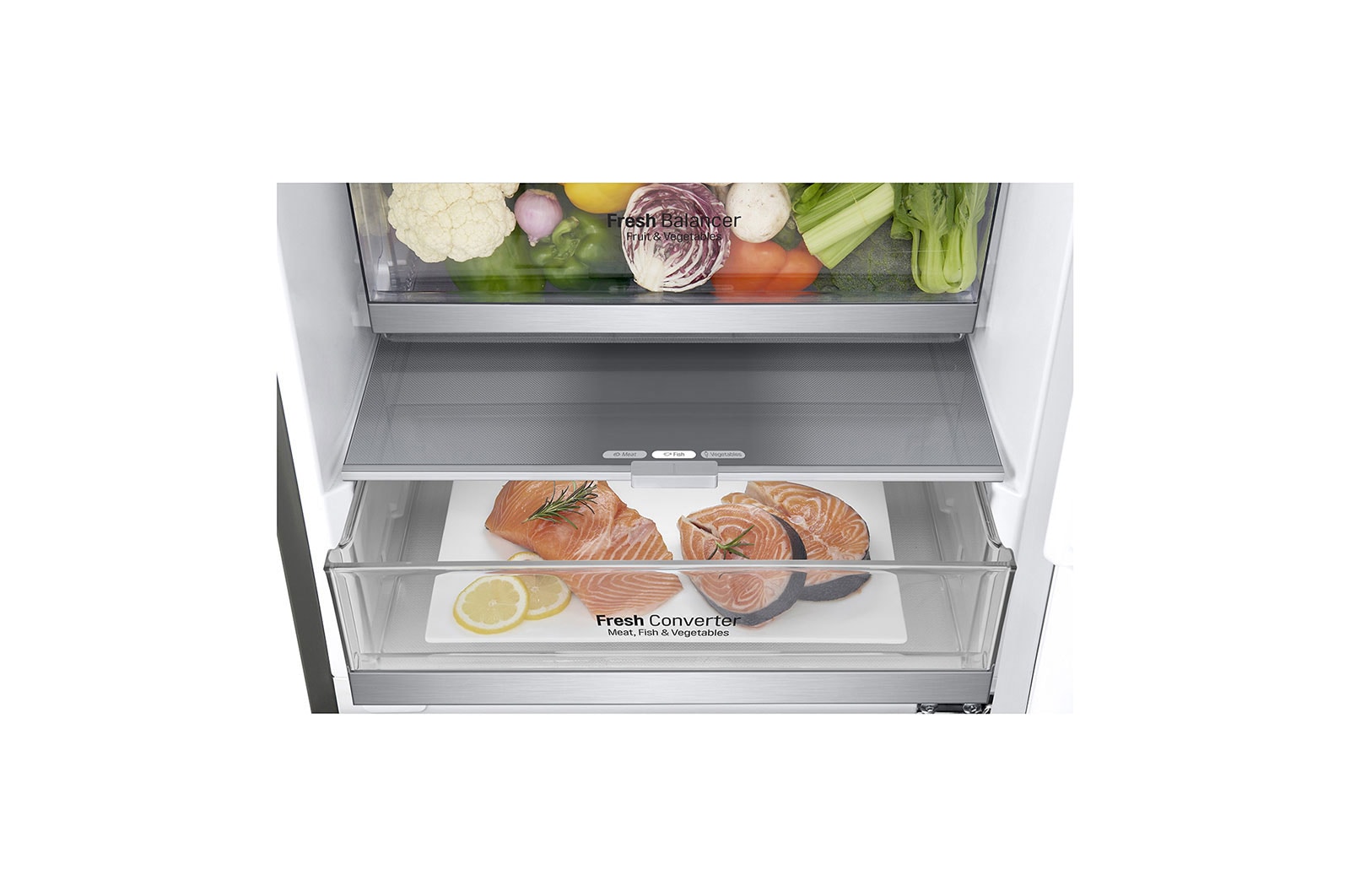 LG Lodówko-zamrażarka LG V+ 2,03m ThinQ GBF72PZDMN, GBF72PZDMN