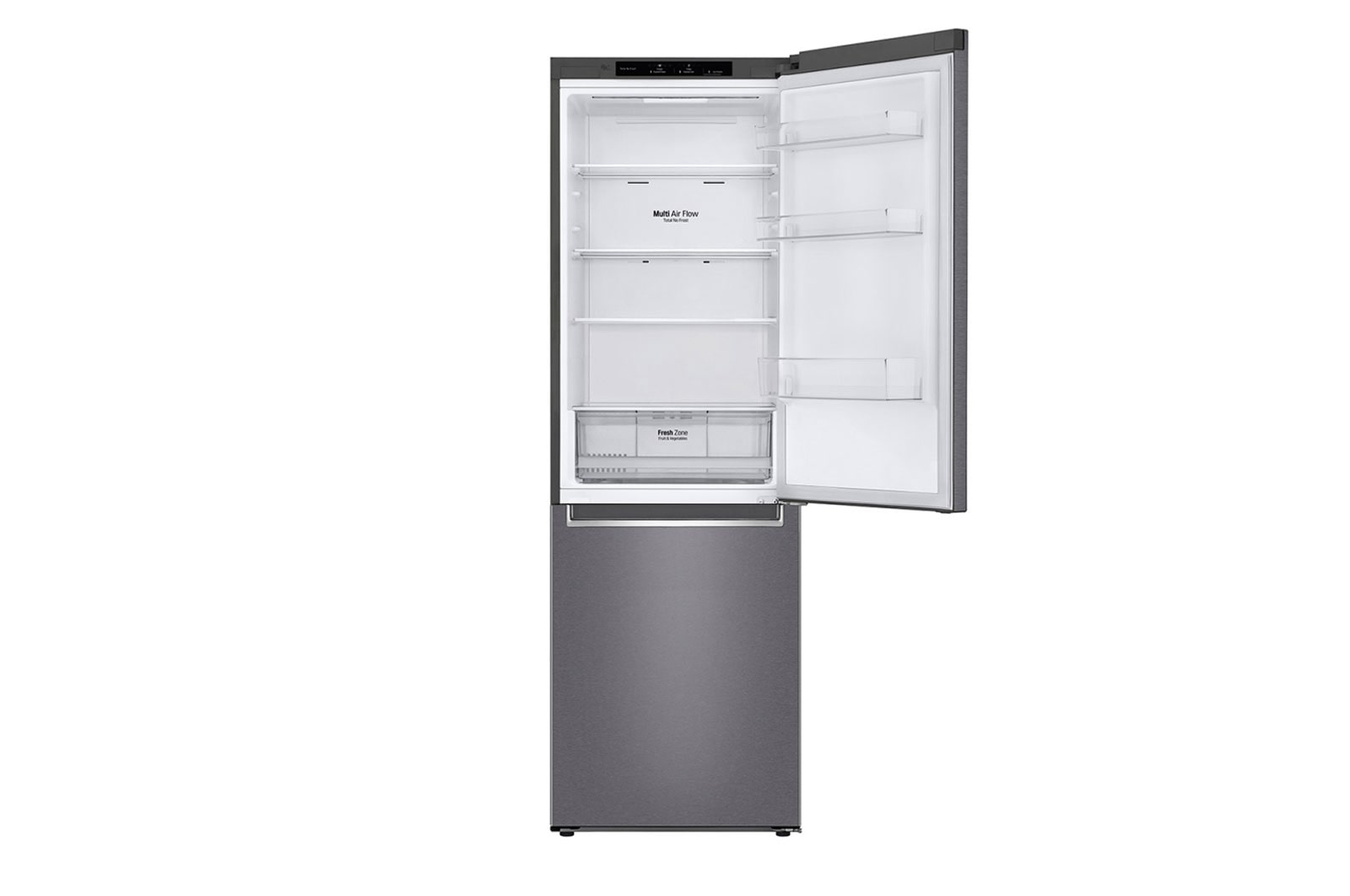 LG Lodówko-zamrażarka LG V+ | 1,86m | srebrna | DoorCooling+™ | Total No Frost | 36db | LinearCooling™ | 341 L | GBP31DSLZN, GBP31DSLZN