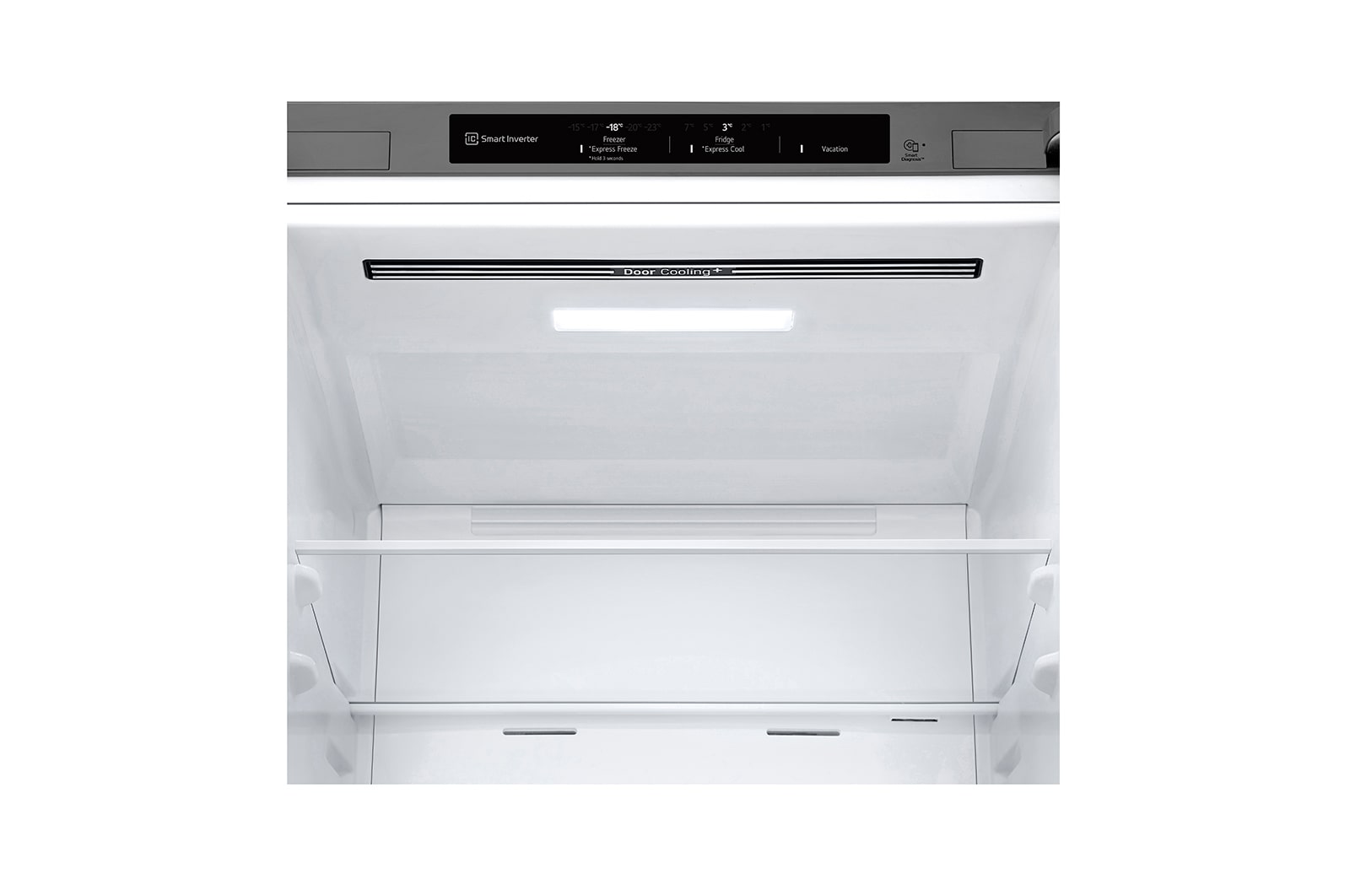 LG Lodówko-zamrażarka LG | srebrna | 1.86 m | klasa C | DoorCooling+™ |Total No Frost | ZeroClearance | 344 L | GBV3100CPY, GBV3100CPY