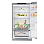 LG Lodówko-zamrażarka LG | srebrna | 1.86 m | klasa C | DoorCooling+™ |Total No Frost | ZeroClearance | 344 L | GBV3100CPY, GBV3100CPY