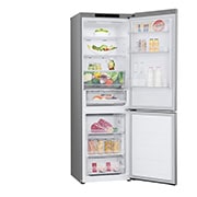 LG Lodówko-zamrażarka LG | srebrna | 1.86 m | klasa C | DoorCooling+™ |Total No Frost | ZeroClearance | 344 L | GBV3100CPY, GBV3100CPY