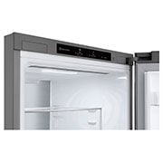 LG Lodówko-zamrażarka LG | srebrna | 2.03 m | klasa C | DoorCooling+™ |Total No Frost | ZeroClearance | Półka na wino | 387 L | GBV5240CPY, GBV5240CPY