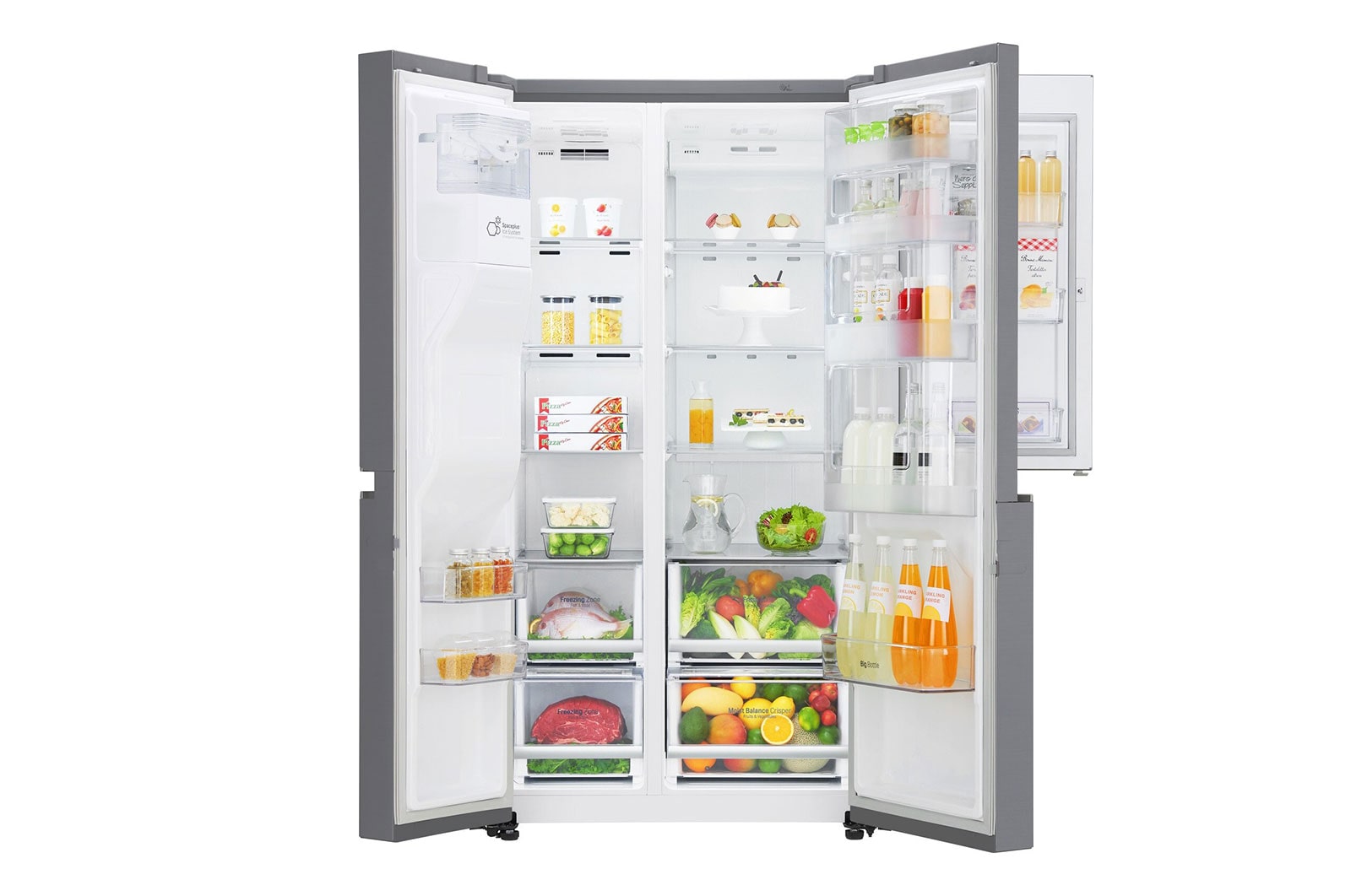 LG Lodówko-zamrażarka LG Side-by-Side Door-in-Door ThinQ 625L GSJ470DIDV, GSJ470DIDV