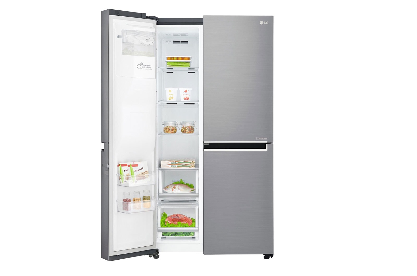 LG Lodówko-zamrażarka LG Side-by-Side Door-in-Door ThinQ 625L GSJ470DIDV, GSJ470DIDV
