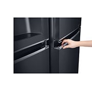 LG Lodówko-zamrażarka LG Side-by-Side Door-in-Door ThinQ GSJ761MCUZ, GSJ761MCUZ