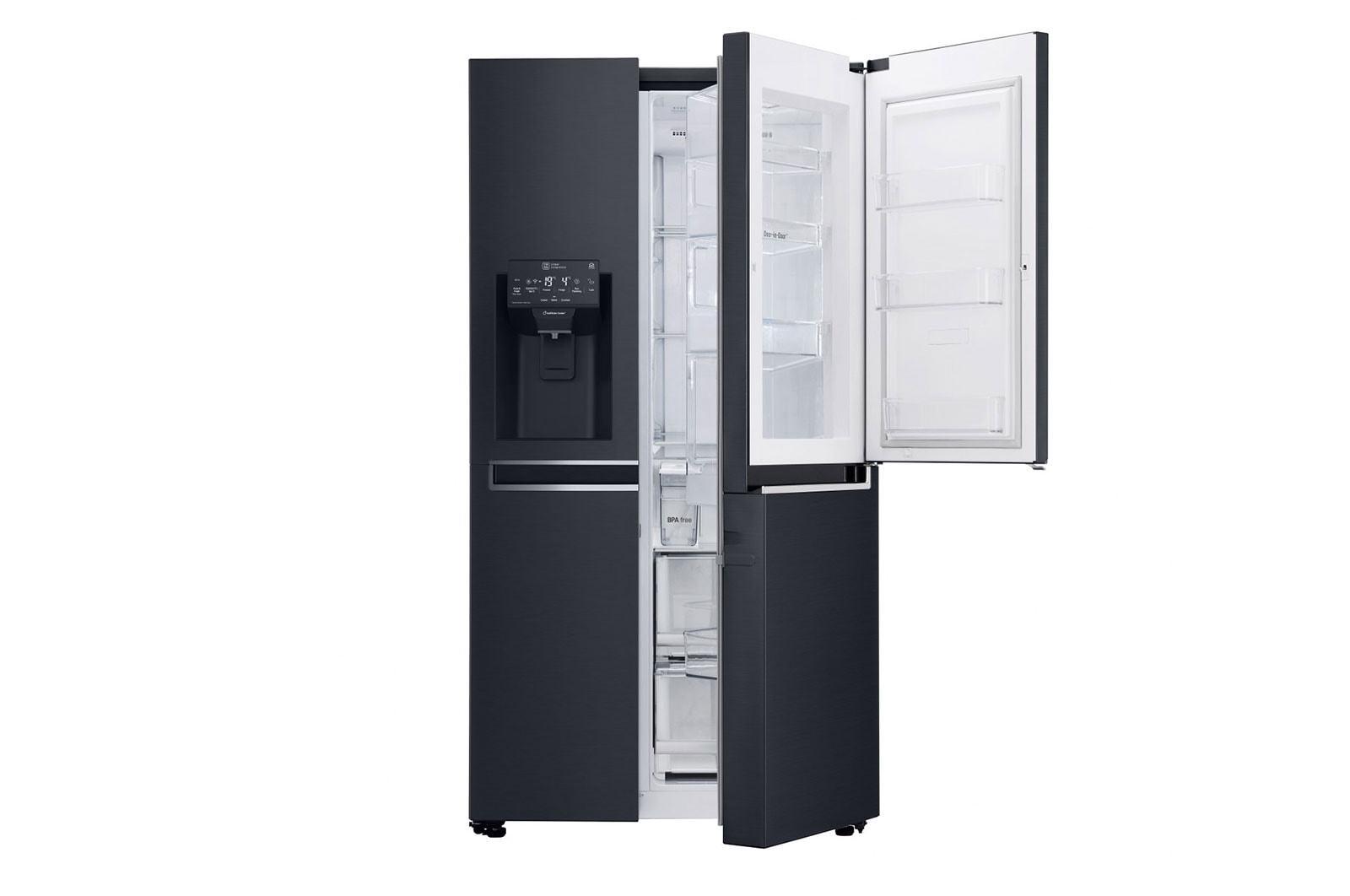 LG Lodówko-zamrażarka LG Side-by-Side Door-in-Door ThinQ GSJ761MCUZ, GSJ761MCUZ