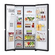 LG Lodówko-zamrażarka LG Side-by-Side Door-in-Door ThinQ 635L GSJV70WBTF, GSJV70WBTF