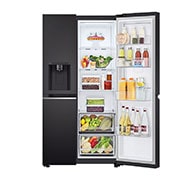 LG Lodówko-zamrażarka LG Side-by-Side Door-in-Door ThinQ 635L GSJV70WBTF, GSJV70WBTF