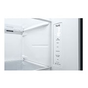 LG Lodówko-zamrażarka LG Side-by-Side | srebrna | ThinQ  | 635L | DoorCooling+ |Total No Frost | GSJV71PZTE, GSJV71PZTE