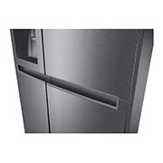 LG Lodówka LG side by side | Ciemny grafit | 634 L |Klasa F | Kostkarka | DoorCooling+ | Total No Frost | GSLV31MCXM, GSLV31MCXM