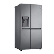 LG Lodówka LG side by side | Ciemny grafit | 634 L |Klasa F | Kostkarka | DoorCooling+ | Total No Frost | GSLV31MCXM, GSLV31MCXM