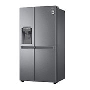 LG Lodówka LG side by side | Ciemny grafit | 634 L |Klasa F | Kostkarka | DoorCooling+ | Total No Frost | GSLV31MCXM, GSLV31MCXM