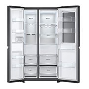 LG Lodówko-zamrażarka LG InstaView Side-by-Side Door-in-Door ThinQ 635L GSQV90MCAE, GSQV90MCAE