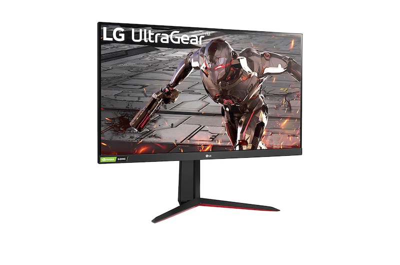 LG Monitor LG 32'' UltraGear™ Full HD 165Hz, 1ms MBR, FreeSync LFC, NVIDIA® G-SYNC® Compatible 32GN550-B, 32GN550-B
