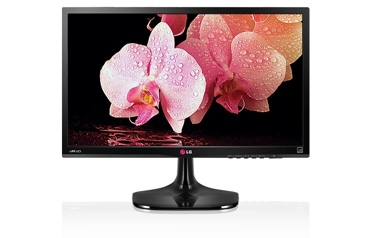 Monitor LG IPS serii MP55 24MP55HQ - widok z przodu