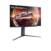 LG Monitor do gier UltraGear™ OLED o przekątnej 27” | HDR400 True black, 240 Hz, 0,03 ms (GtG), 27GS95QE-B
