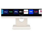 LG 27-calowy monitor MyView Smart z systemem webOS | Full HD IPS , 27SR50F-W