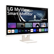 LG 27-calowy monitor MyView Smart z systemem webOS | Full HD IPS , 27SR50F-W
