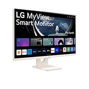 LG 27-calowy monitor MyView Smart z systemem webOS | Full HD IPS , 27SR50F-W