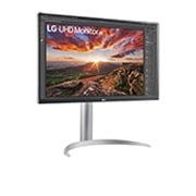 LG Monitor LG 27” UHD 4K, IPS, USB-C, VESA DisplayHDR™ 400 z wbudowanymi głośnikami, 27UP85NP-W