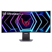 LG Zakrzywiony monitor gamingowy 39'' UltraGear™ 21:9 Ultra-WQHD z częstotliwością odświeżania 240 Hz i czasem reakcji 0,03 ms (GtG), DisplayHDR True Black 400, 39GS95QE-B