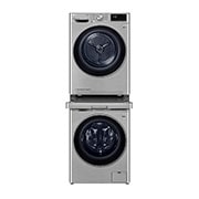 LG Srebrny łącznik pralki z suszarką z wysuwaną półką - DSKSS, DSKSS