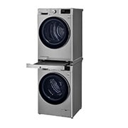 LG Srebrny łącznik pralki z suszarką z wysuwaną półką - DSKSS, DSKSS