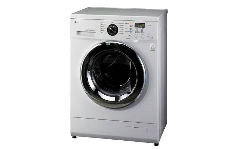LG 6 kg, silnik Direct Drive z 10 letnią gwarancją, 1200 obr., Smart Diagnosis, 13 programów, F1289ND