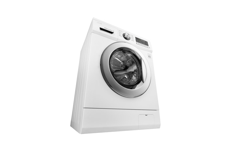 LG 8 kg, silnik Direct Drive z 10 letnią gwarancją, 6 motion, 1200 obr., Smart Diagnosis, 13 programów, F1296TD