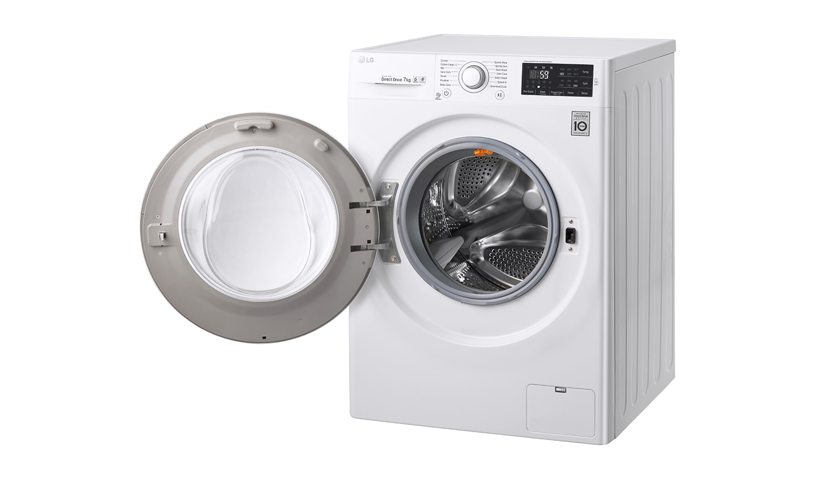 LG 7 kg, TurboWash™, Direct Drive, 1200rpm, NFC, F12U2QDN0