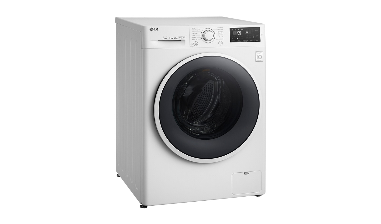 LG 7 kg, TurboWash™, Direct Drive, 1200rpm, NFC, F12U2QDN0