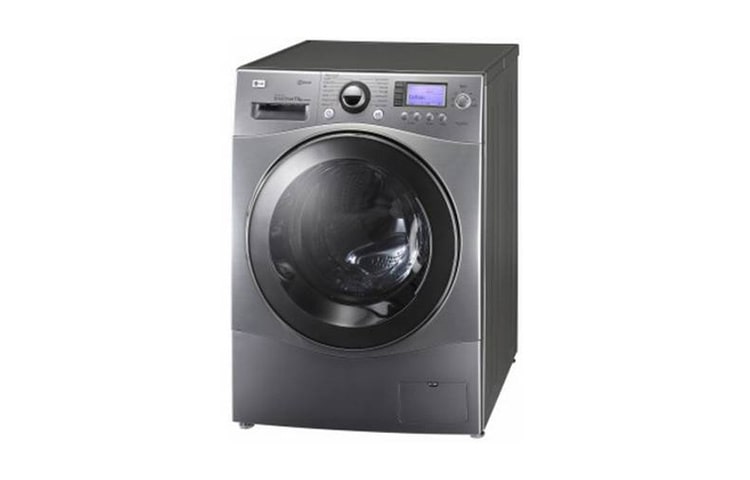 LG 11 kg pralka parowa, silnik Direct Drive z 10 letnią gwarancją, 1400 obr., 6 Motion, Smart Diagnosis, 14 programów, srebrna, F1443KDS7