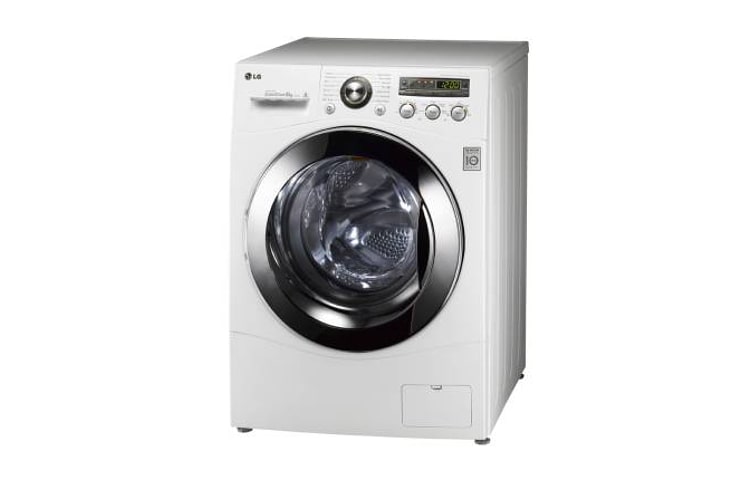 LG 8 kg, silnik Direct Drive z 10 letnią gwarancją, 1400 obr., 6 Motion, Smart Diagnosis, 14 programów, F1481TD