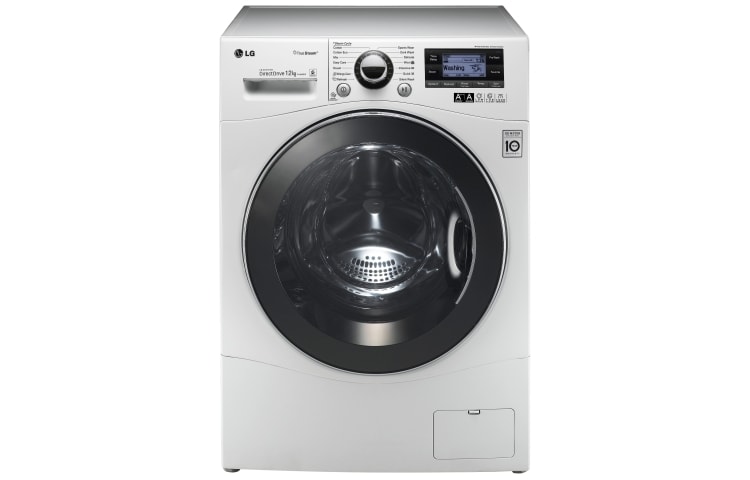 LG 12 KG PRALKA PAROWA, SILNIK DIRECT DRIVE Z 10 LETNIĄ GWARANCJĄ, 1400 OBR., 6 MOTION, SMART DIAGNOSIS, F1495BDS