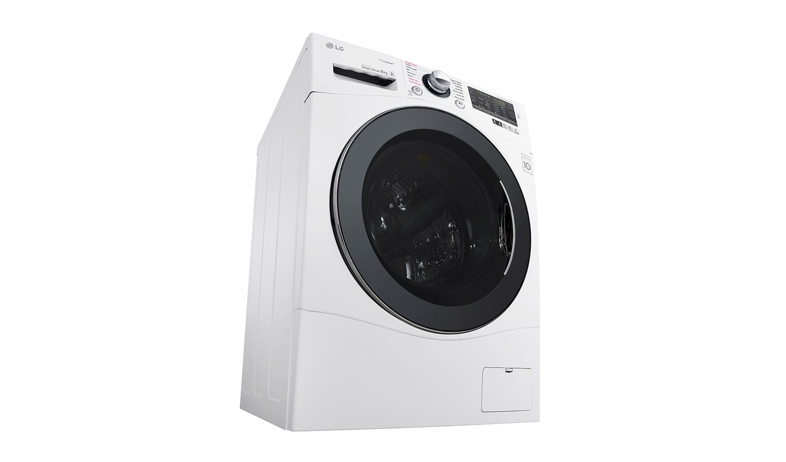LG 8 kg, funkcje parowe, silnik Direct Drive z 10 letnią gwarancją, 6 motion, 1400 obr., Smart Diagnosis, 14 programów, , F14A8TDS