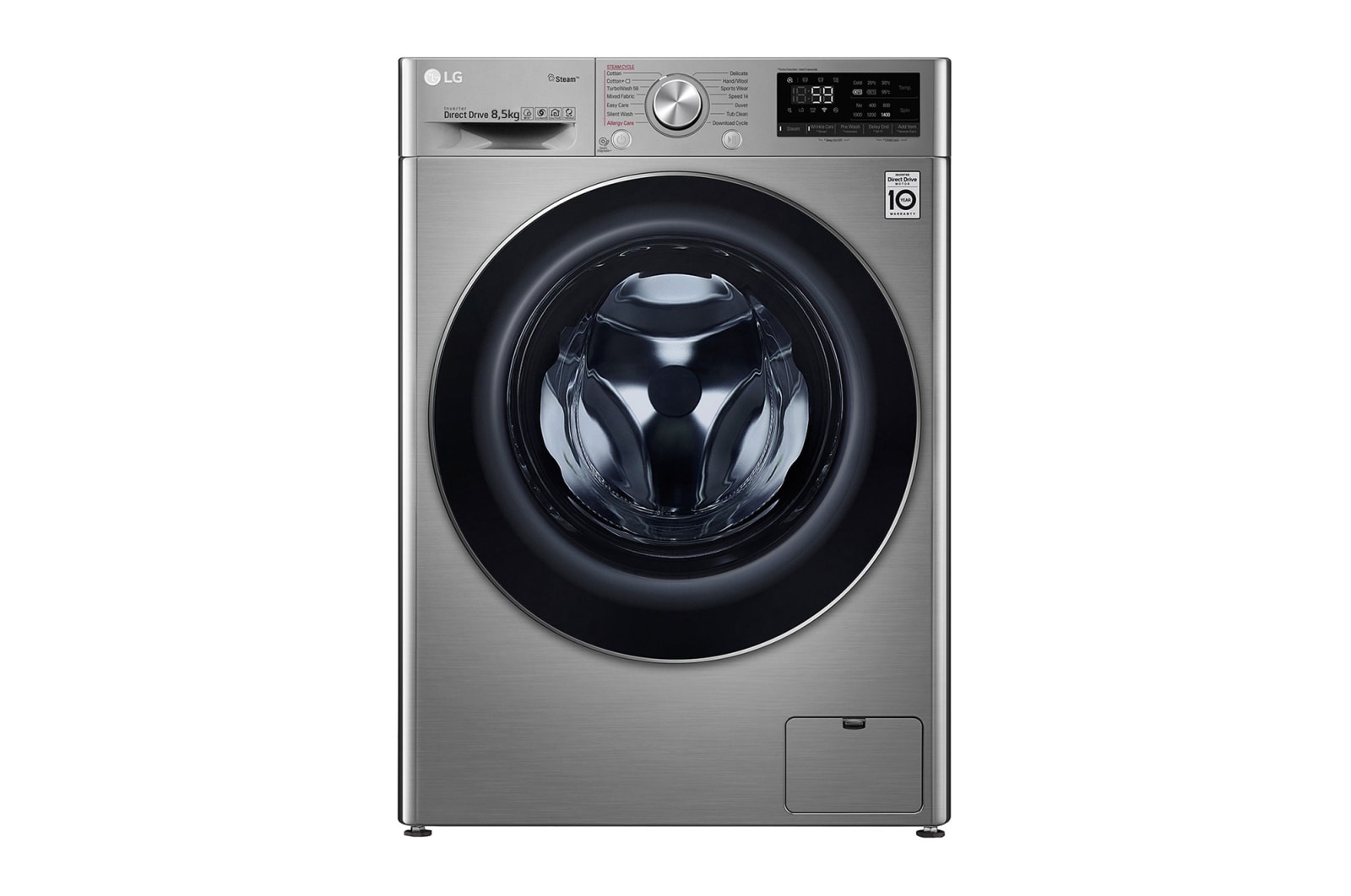 LG Pralka LG Vivace V700 slim 8,5kg Steam+ 1200rpm ThinQ F2WV7S8P2T, F2WV7S8P2T