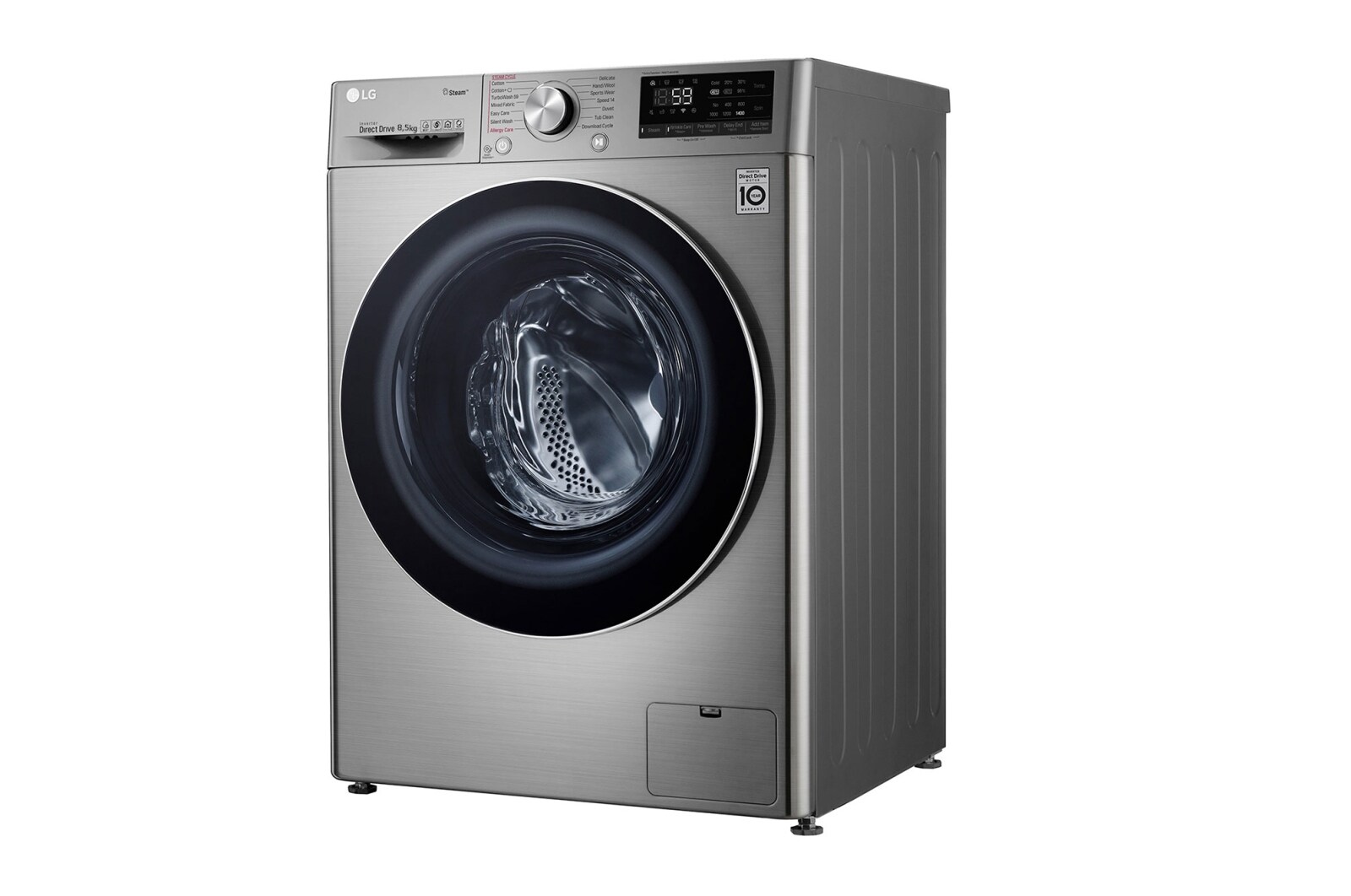 LG Pralka LG Vivace V700 slim 8,5kg Steam+ 1200rpm ThinQ F2WV7S8P2T, F2WV7S8P2T