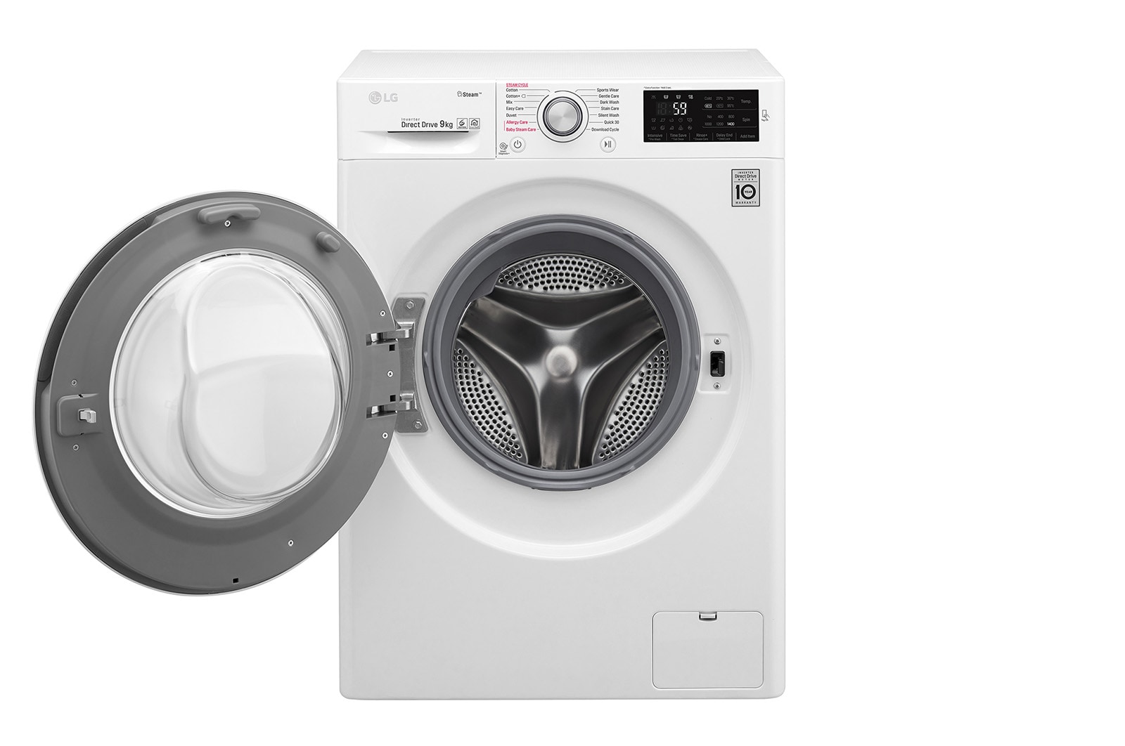 LG Pralka LG C5 9kg Steam 1400rpm F4J5VY4W, F4J5VY4W
