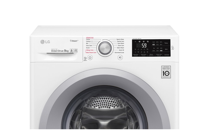 LG Pralka LG C5 9kg Steam 1400rpm F4J5VY4W, F4J5VY4W