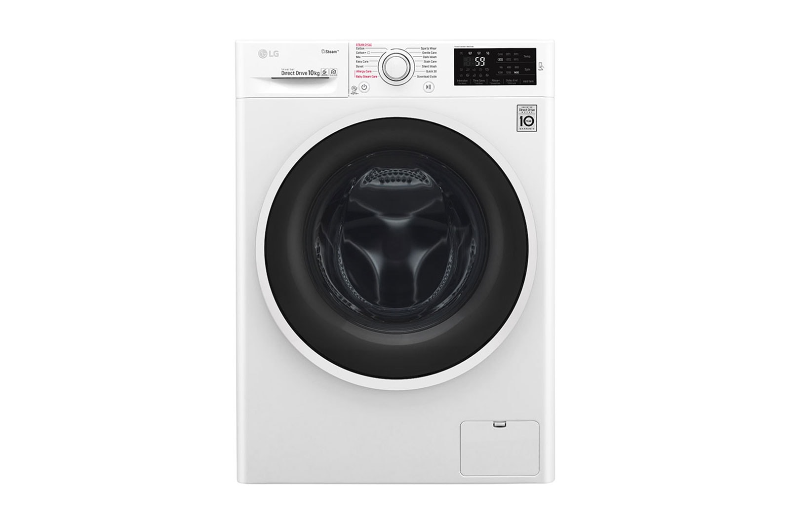 LG Pralka C4 Steam 1400rpm 10kg, F4J6JY0W