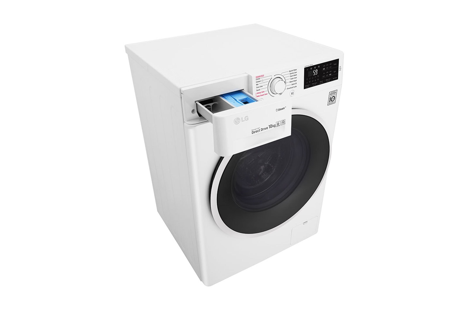 LG Pralka C4 Steam 1400rpm 10kg, F4J6JY0W