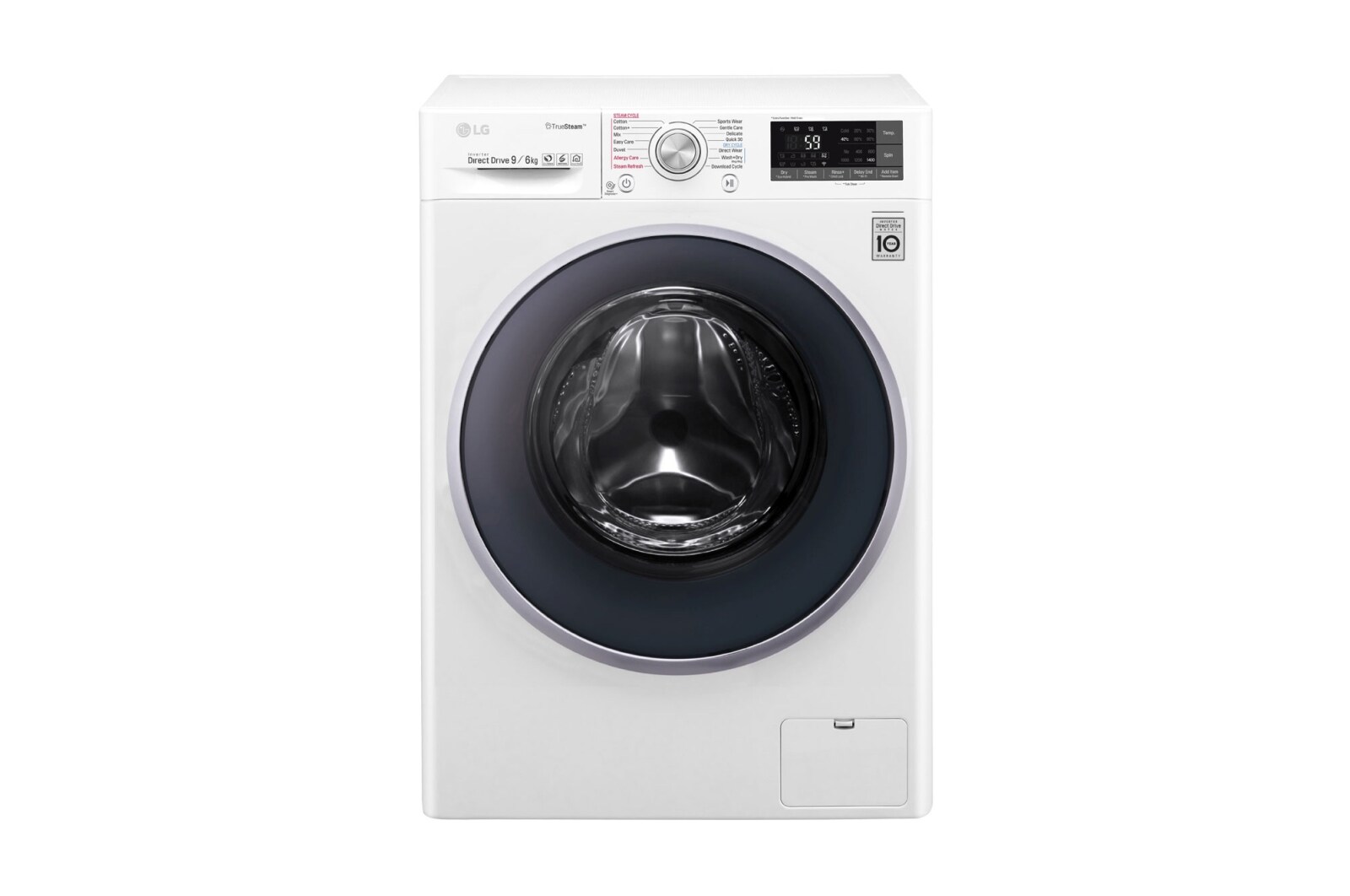 LG Pralkosuszarka C3 TrueSteam 1400rpm 9/6kg, F4J7FH1WD