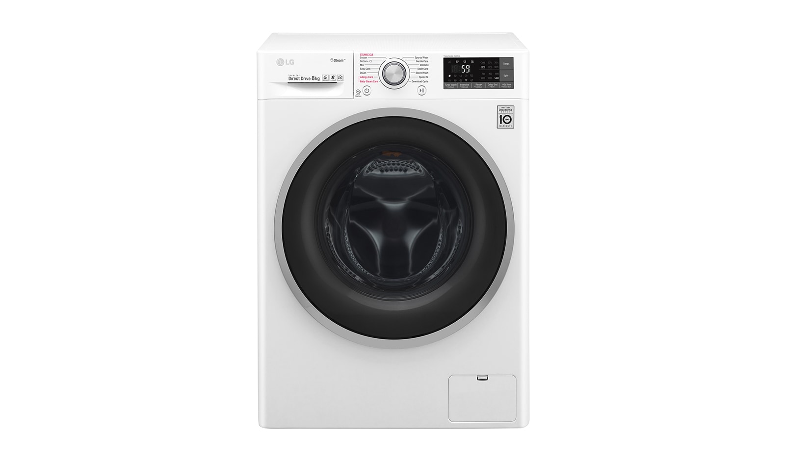 LG Pralka C3 SteamSpa 1400rpm 8kg, F4J7TY1W