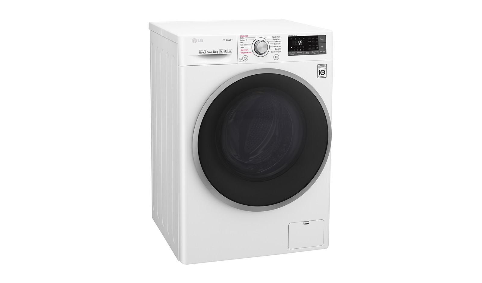 LG Pralka C3 SteamSpa 1400rpm 8kg, F4J7TY1W