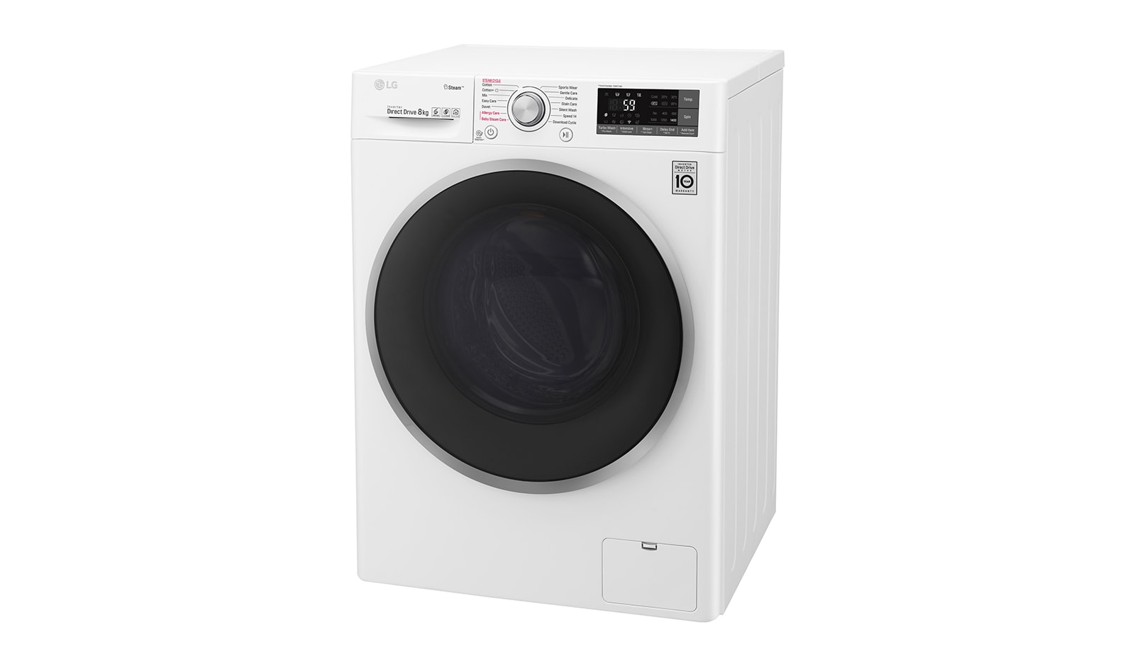 LG Pralka C3 SteamSpa 1400rpm 8kg, F4J7TY1W