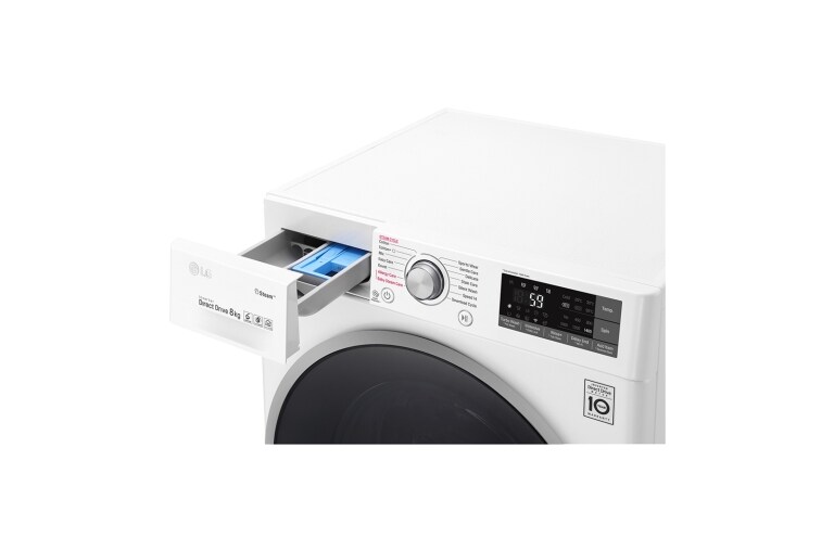 LG Pralka C3 SteamSpa 1400rpm 8kg, F4J7TY1W